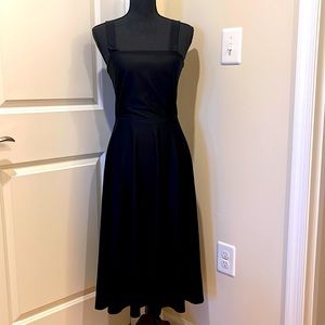 Vintage Vamp Black Dress